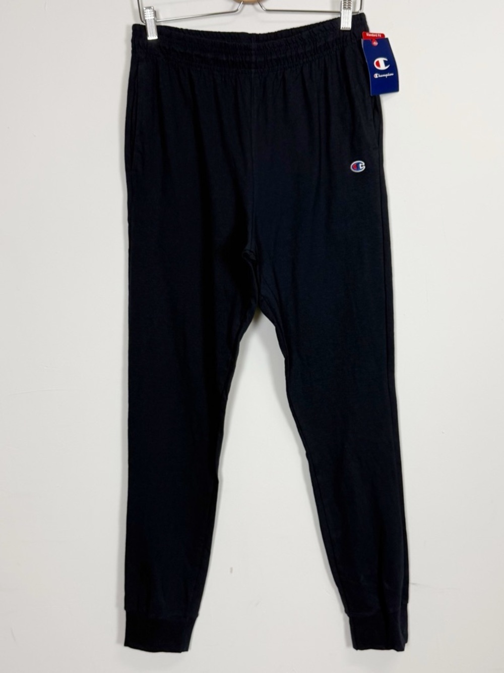 Champion Everyday Cotton Jogger Mens Medium Navy Blue Sweatpants Pockets NWT
